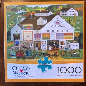 Charles Wysocki 1000 piece puzzle Peppercricket Farms
